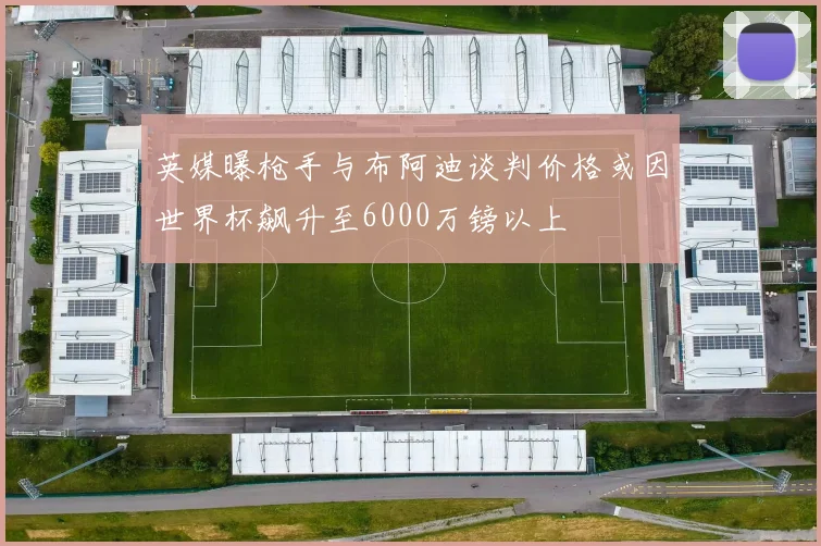 英媒曝枪手与布阿迪谈判价格或因世界杯飙升至6000万镑以上